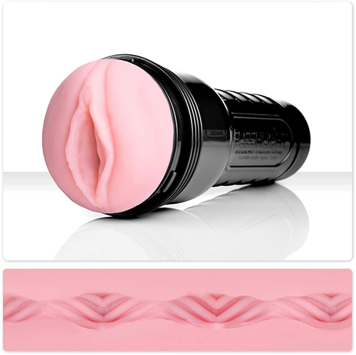 フレッシュライト：ピンクレディ ボルテックス / Fleshlight Pink Lady Vortex の製品画像と内部構造